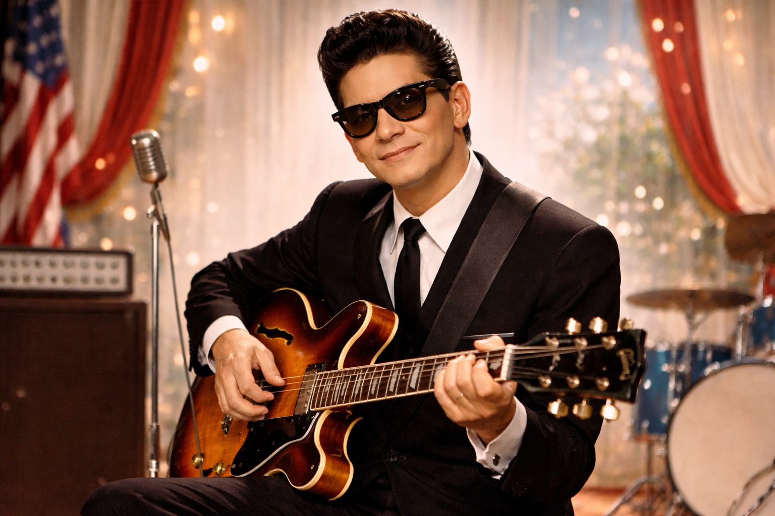 Roy Orbison portrait during the era that defined his most unforgettable songs